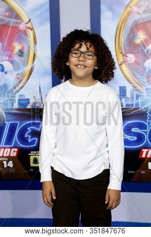 LOS ANGELES - FEB 12:  Ethan William Childress at the 