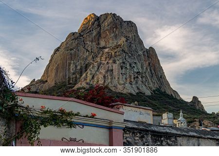 Peña De Bernal In Queretaro Mexico. The Third Largest Monolith In The World.