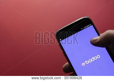 The Badoo App On A Mobile Phone