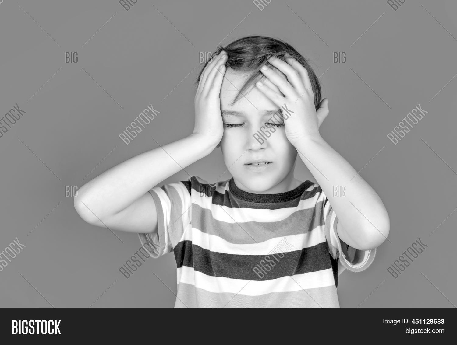 Headache Child. Image & Photo (Free Trial) Bigstock