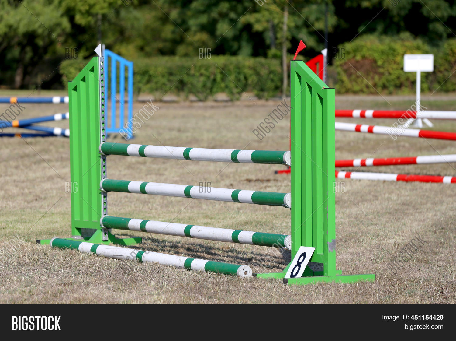 Show Jumping Poles Image & Photo (Free Trial) | Bigstock