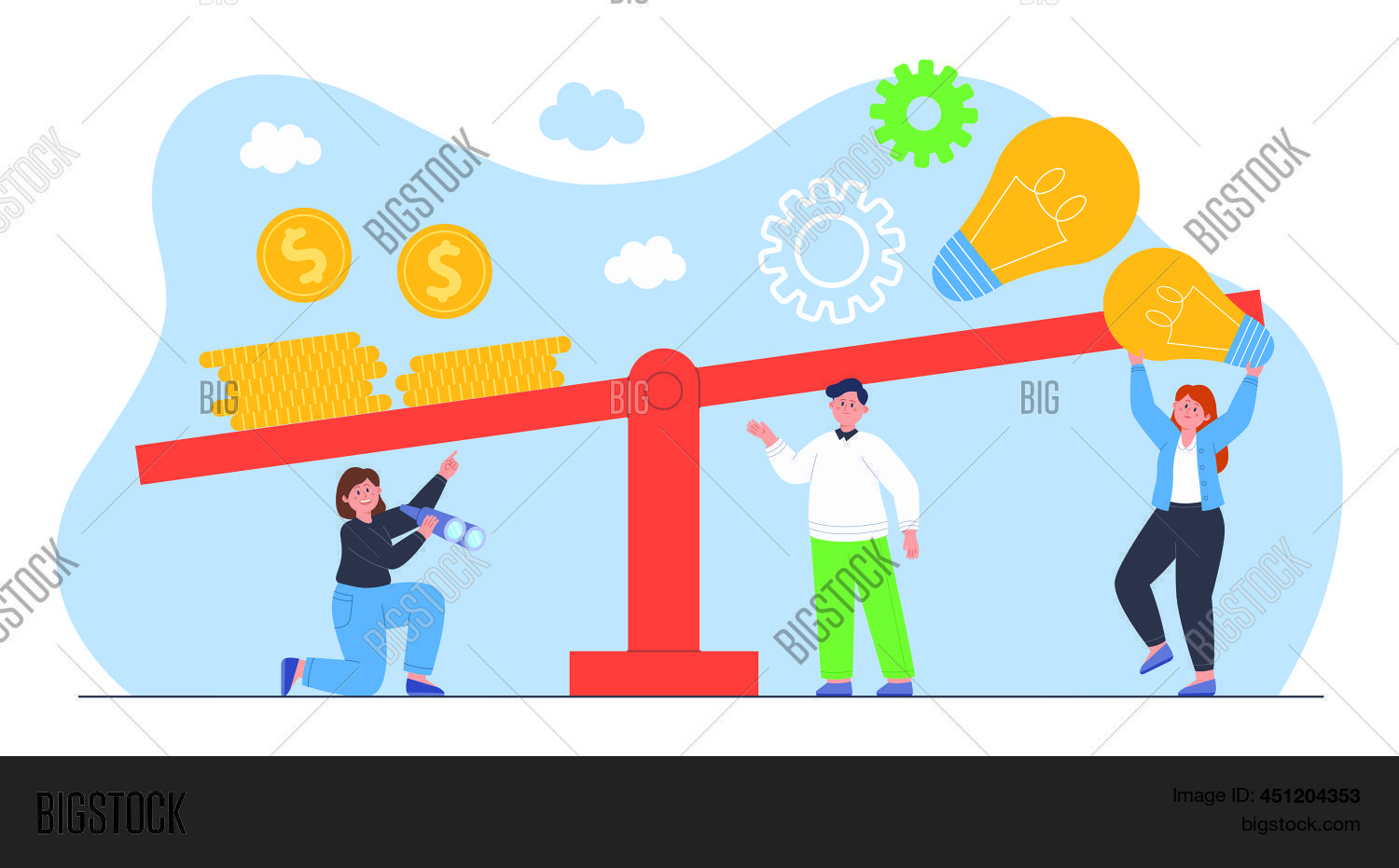 Tiny People Measuring Vector & Photo (Free Trial) | Bigstock