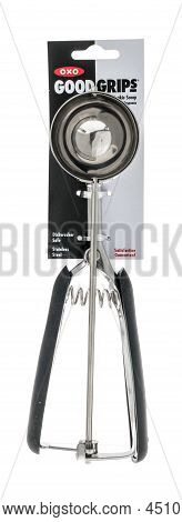 Winneconne, Wi -1 March 2021: A Package Of Oxo Good Grips Cookie Scoop On An Isolated Background