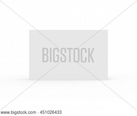 Blank Matchbox Mockup For Branding And Promotion, Empty Paper Packaging Match Book Mockup On Isolate