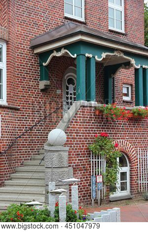 Laboe Town Hall In Schleswig-holstein Region, Germany.