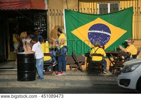 Jair Bolsonaro In Salvador