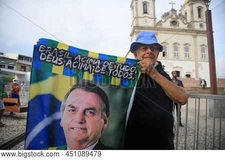 Jair Bolsonaro In Salvador