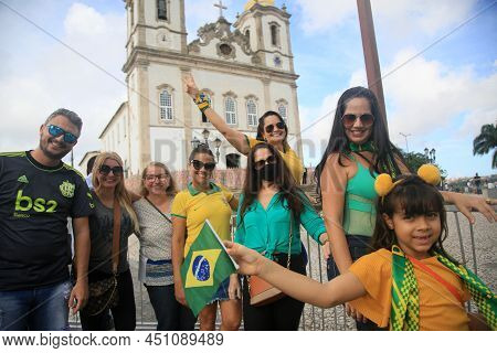 Jair Bolsonaro In Salvador