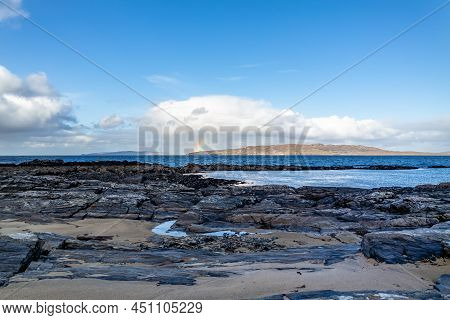 The Rocks Of Carrickfad By Portnoo At Narin Strand In County Donegal Ireland