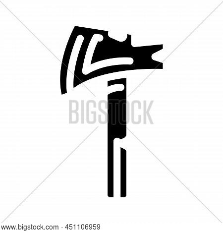Ax Multitool Glyph Icon Vector. Ax Multitool Sign. Isolated Contour Symbol Black Illustration
