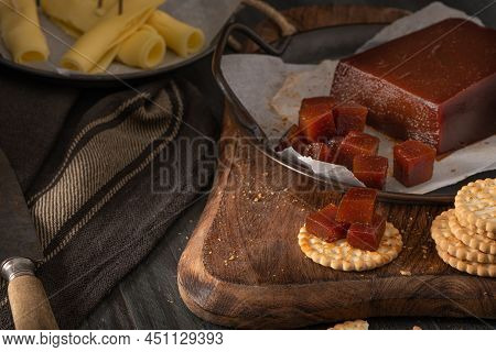 Quince Cheese Or Marmelada Is A Sweet, Thick Jelly Made Of The Pulp Of The Quince Fruit. Marmalade I
