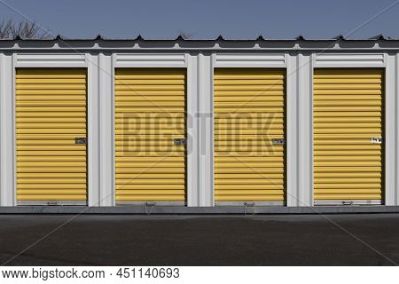 Self Storage And Mini Storage Garage Units.