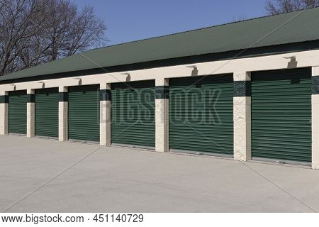 Self Storage And Mini Storage Garage Units.