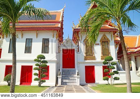 Song Phanuat Throne Hall Used By King Rama V During His Monkhood, Moved And Reassembled In The Marbl