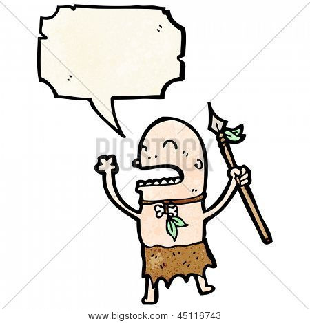 chanting tribesman tegneserie