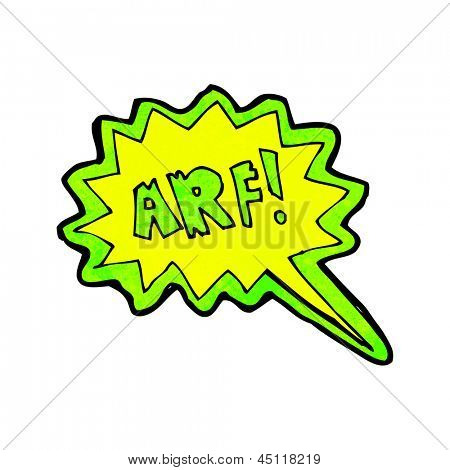 Cartoon seriealbum arf