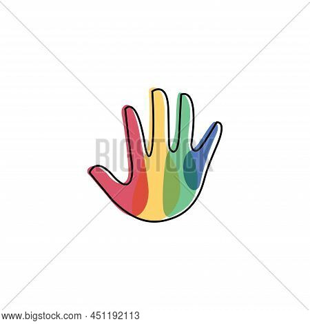 Creative Hand Logo Vector & Photo (Free Trial) | Bigstock