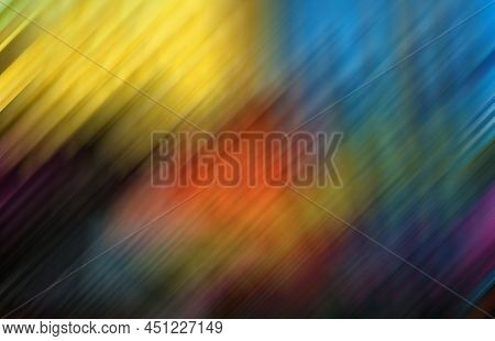 Bright Color Pattern Background Yellow, Red, And Blue.