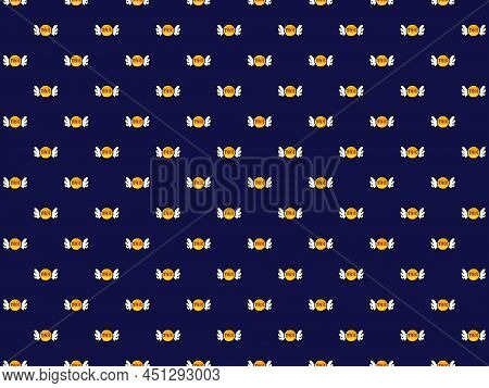 Pixel Tax Coin With Wings Background - High Res Seamless Pattern