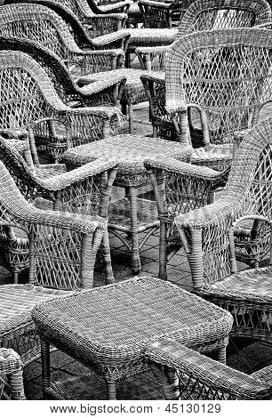 Tomme pladser på en Cafe