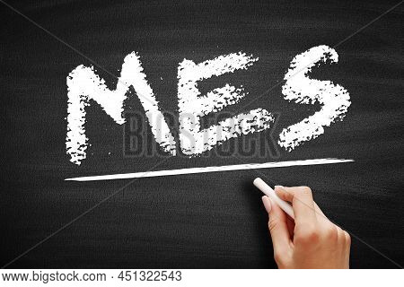 Mes Manufacturing Execution System - Computerized Systems Used In Manufacturing To Track And Documen