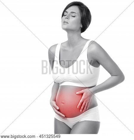 Pregnant Woman Has Pain In Her Stomach