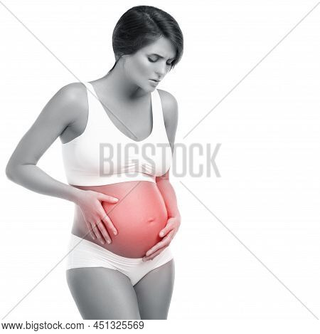 Pregnant Woman Has Pain In Her Stomach