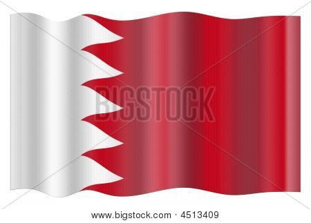 Bahrain flagga