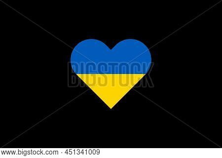Ukrainian Flag Background. Help Support Ukraine. Stop War Between Russia And Ukraine Concept