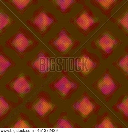Seamless Colorful Striped Pattern, Color Paper, Artistic Pattern Illustration