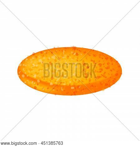 Chicken Meat Or Cutlet For Burger And Sandwich Illustration Of Food