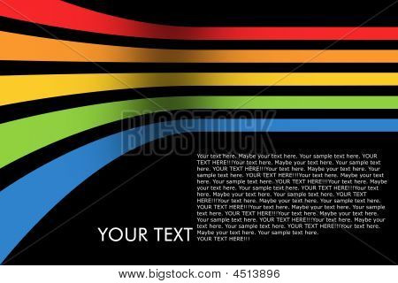 แถบสีสันสวยงาม
