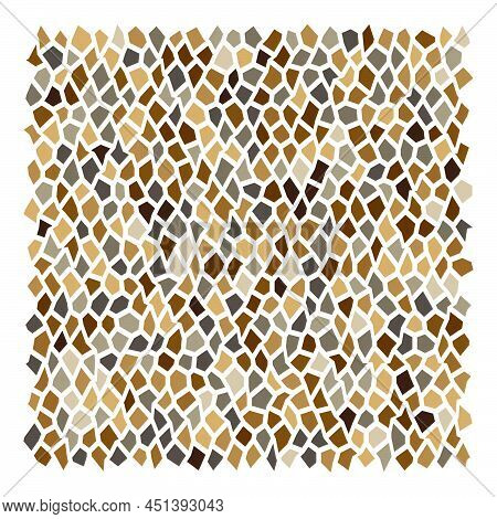 Stone, Rock, Pebble Wall Pattern, Texture. Construction, Building, Revetment Concept Illustration