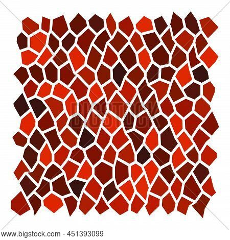 Stone, Rock, Pebble Wall Pattern, Texture. Construction, Building, Revetment Concept Illustration