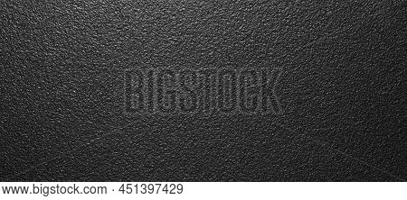 The Texture Of Black Rough Plastic.black Matte Plastic Background.