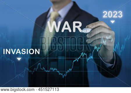 Economic Recovery After War. Economic Crisis That Will Affect World In 2022 After Russia Invasion Of