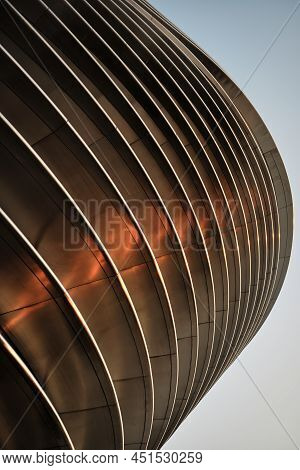 Dubai, United Arab Emirates - January 12, 2022: Alif, Mobility Pavilion At Dubai Expo 2020