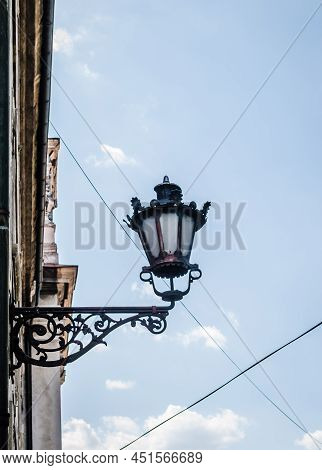 Petrovaradin, Serbia - July 17. 2019: Medieval Petrovaradin Fortress Novi Sad Serbia. Newer Lighting