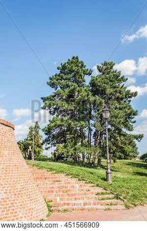 Medieval Petrovaradin Fortress Novi Sad Serbia.