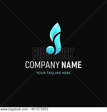 Colorful Abstract Logo Design. Gradient Style Company Logo