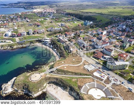 Aerial View Of Village Of Lozenets, Bulgaria