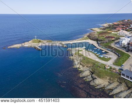 Aerial View Of Village Of Lozenets, Bulgaria