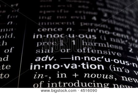 Innovation  Defined On Black