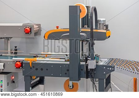 Automatic Case Sealer Taping Equipment Packaging Machine