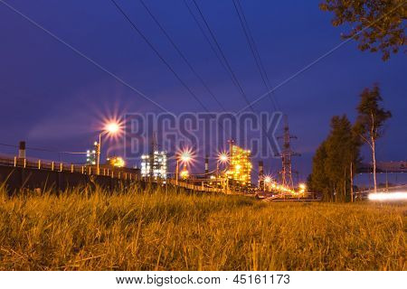 Refinery. Russia, Yaroslavl