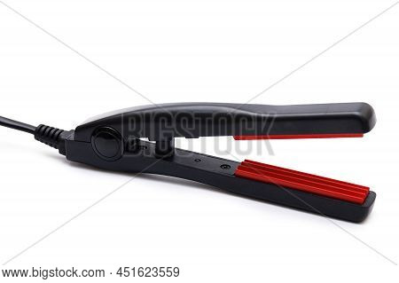 Professional Hair Styler Tool On White Background
