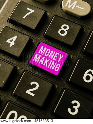 Text Caption Presenting Money Making. Conceptual Photo Stress Free Time Management Good Earnings Pro