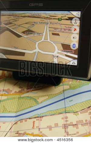 Gps และแผนที่