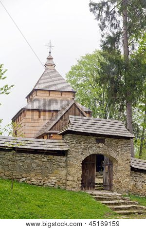 den ældste østlige ortodokse kirke arkitektur i Polen i radruz fra 1500-tallet