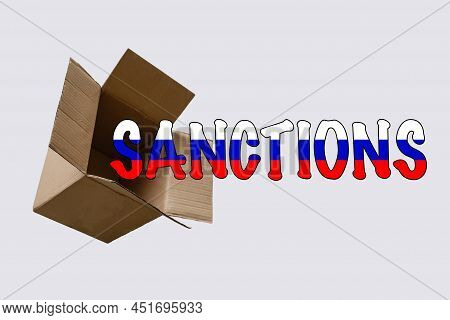 Imposition Of Sanctions Against Aggressor Russia. Economic And Political Sanctions Against Russia Co